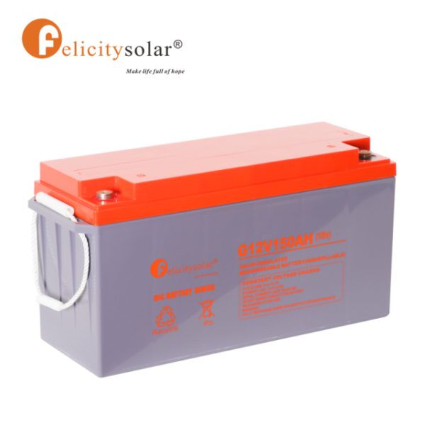 Felicity Solar 150Ah 12V Gel Deep Cycle Battery
