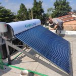 Seven SS 350L White Non-Pressurized Solar Water Heater